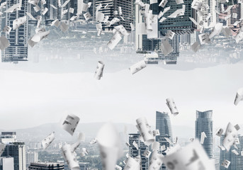 Modern cityscape view.