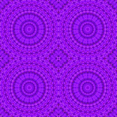 kaleidoscope purple geometric pattern abstract. illustration art.