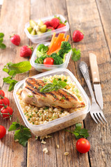 health food, healthy lunch box