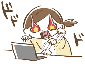 仕事熱心な女性