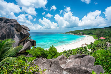 Grand Anse, La Digue, Seychellen