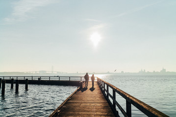 Fototapeta premium Wycieczka do Stralsund i Rügen-Altefähr