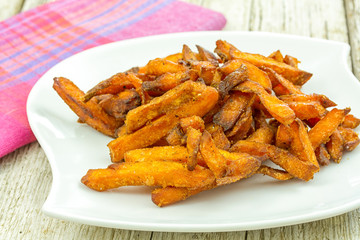frites de patates douces