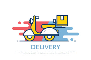 DELIVERY ICON CONCEPT