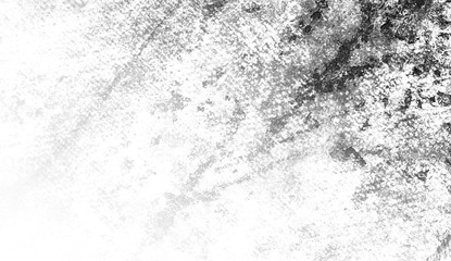 White texture of scratches, chips, scuffs, dirt on old aged surface. Isolated on background space for text