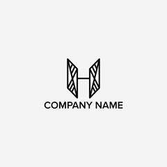 Logo design and logo template