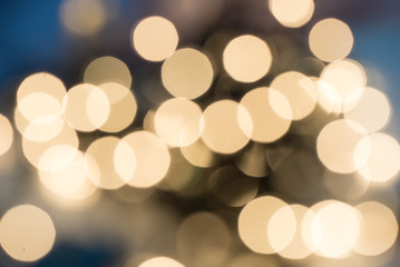 Blurred lights with bokeh effect Background, Abstract Blur