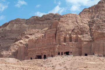 ruins of Petra, Jordania