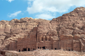 ruins of Petra, Jordania