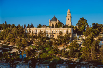 Fototapeta premium View of the Temple Mount in Jerusalem - Israel