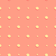 pink abstract background with round holes