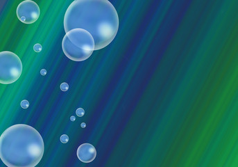 abstract background with bubbles