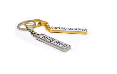 keychain with free number