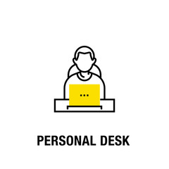 PERSONAL DESK ICON CONCEPT