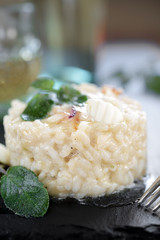risotto bianco mantecato