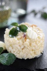 risotto bianco mantecato