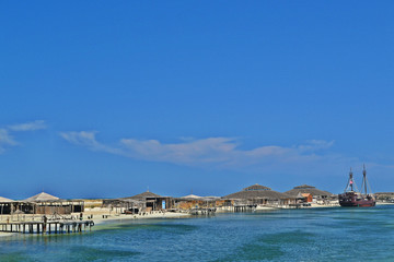 Fototapeta na wymiar view of port 