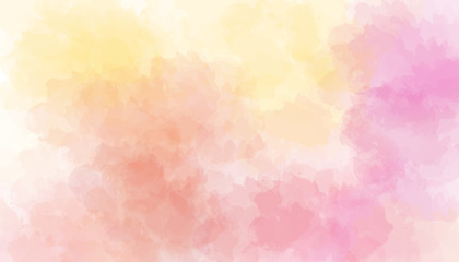 Fototapeta na wymiar Pink abstract watercolor background