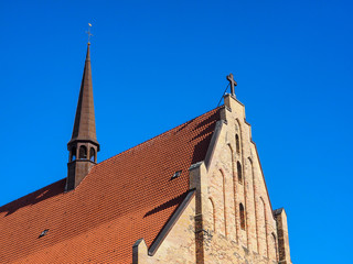 Fototapeta na wymiar Kloster zum Heiligen Kreuz in Rostock, Deutschland