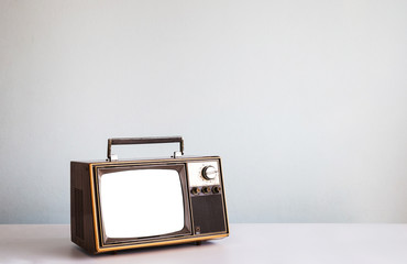 vintage old tv