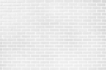 White brick wall texture background material of industry building construction. for design