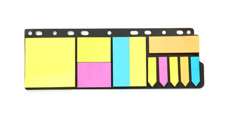 colorful sticky notes in different sizes 