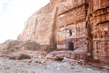 Petra, Jordan-- it is a symbol of Jordan, as well as Jordan's most-visited tourist attraction. Petra has been a UNESCO World Heritage Site since 1985