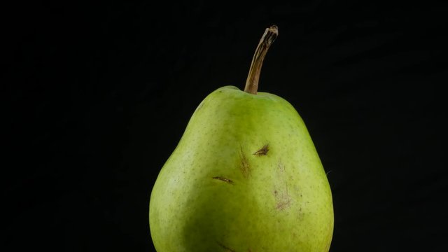 Green packham pear.