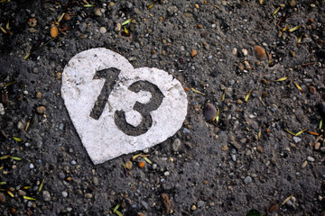 Happy 13th - heart among stones