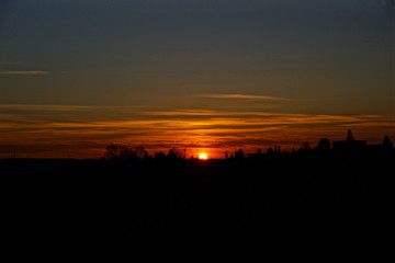 Obraz premium Sonnenuntergang