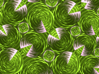 Beautiful abstract background for art projects, cards, business, posters. 3D illustration, computer-generated fractal