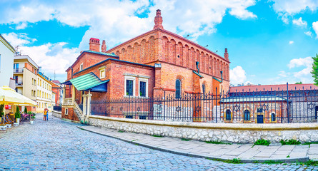 Fototapeta premium The old Symagogue of Krakow, Poland