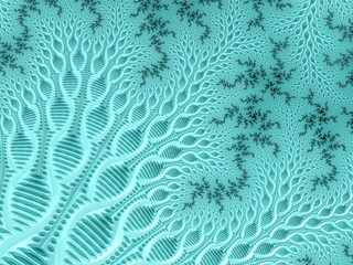 Beautiful abstract background for art projects, cards, business, posters. 3D illustration, computer-generated fractal