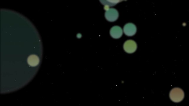 Texture or background of transparent balls on black background HD