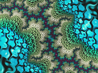 Surreal structure of abstract stones. Background for art projects, business, banner, template, card. 3D illustration