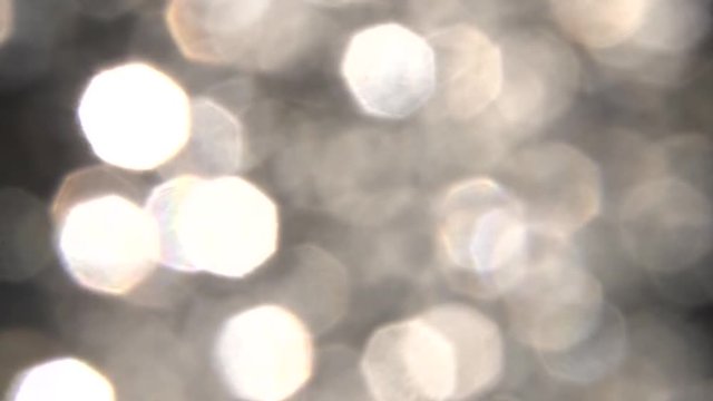 A sparkly, shimmery pattern of dappled light efect