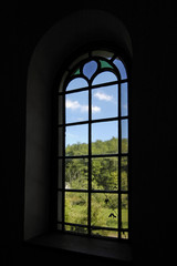 blick aus der flurkapelle im freilichtmuseum bad sobernheim