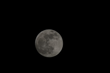 Vollmond am Nachthimmel