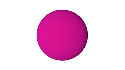 3d rendering of a shpere with structure isolated on a white background