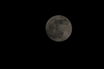 Vollmond am Nachthimmel