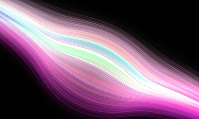 Beautiful bright stripes. Background for art projects, business, banner, template, card. 3D illustration