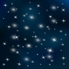 Glow light effect. Vector