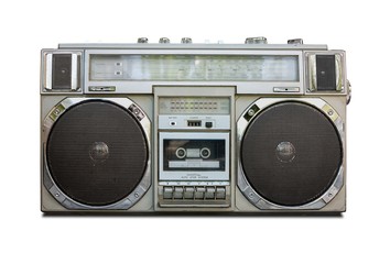 Vintage Radio Cassette Recorder Boombox