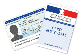 Carte électorale et carte d'identité Française-6