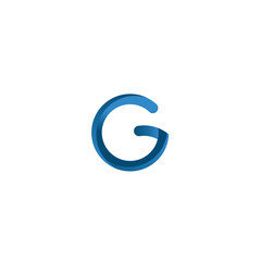 Letter g modern logo design