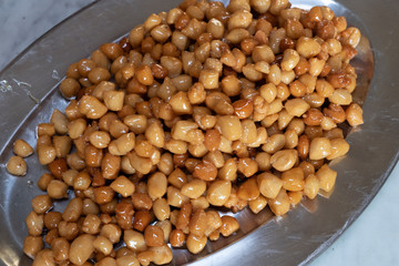 Struffoli . Honey Glazed, Fried