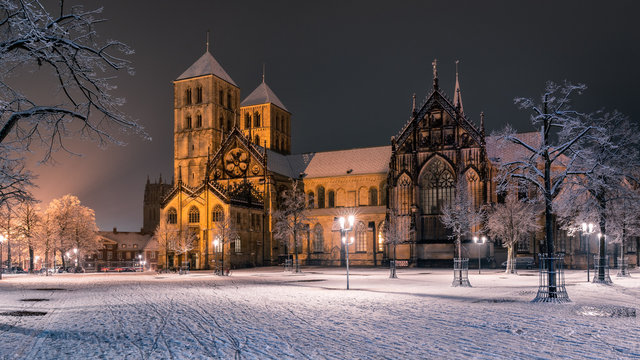 Münster Cathedral Winter Mood