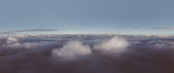 Panorama of clouds over sky - 246872000