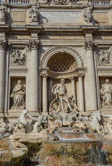 Fototapeta na wymiar Brunnen in Rom