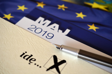 Fototapeta Wybory do Parlamentu Europejskiego obraz